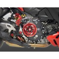 DBK Special Parts (Ducabike) Clear Wet Clutch Cover for the Ducati 890 V2 Engine (2025+)